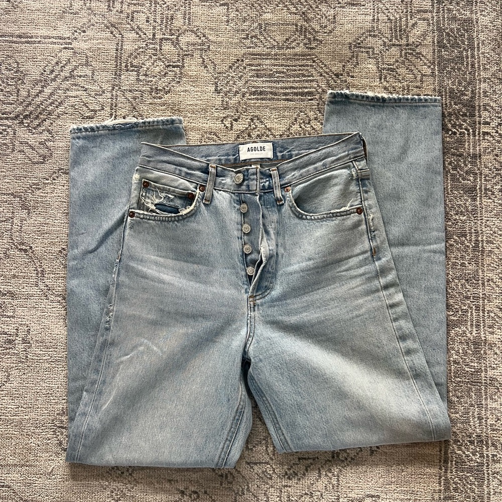 Agolde 90s jean straight leg size 23